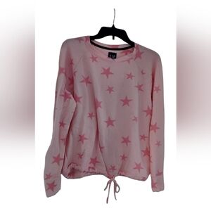GAP Pink Star Patterned Sweatshirt
